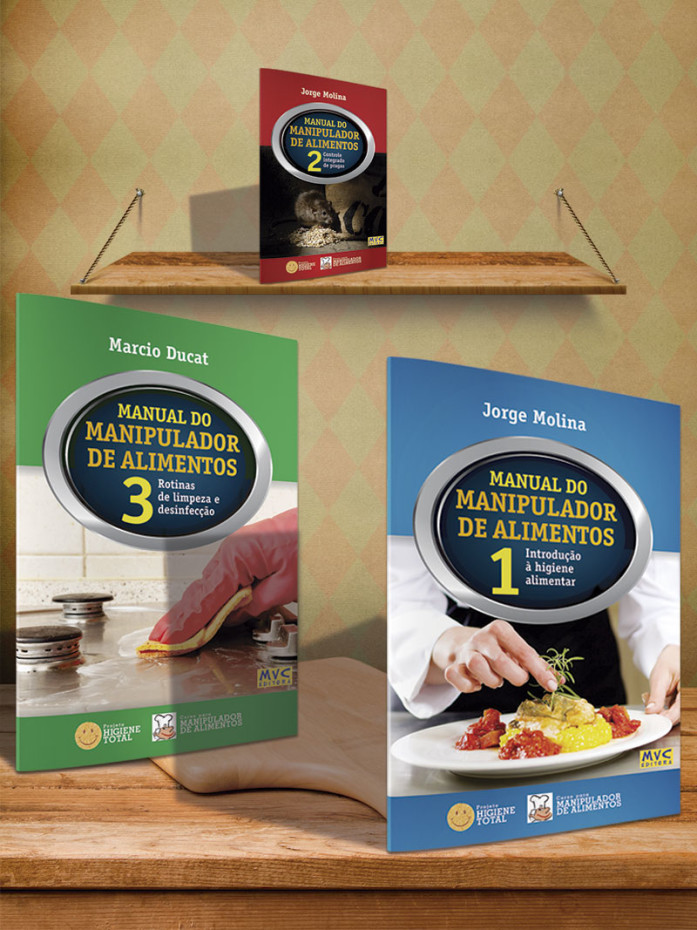 Kit Manual Do Manipulador De Alimentos – Editora MVC